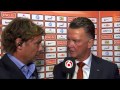 Interview Van Gaal na Portugal - Nederland