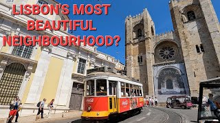 Exploring & Eating in the Historic Alfama Neighbourhood! What to do in Lisbon!