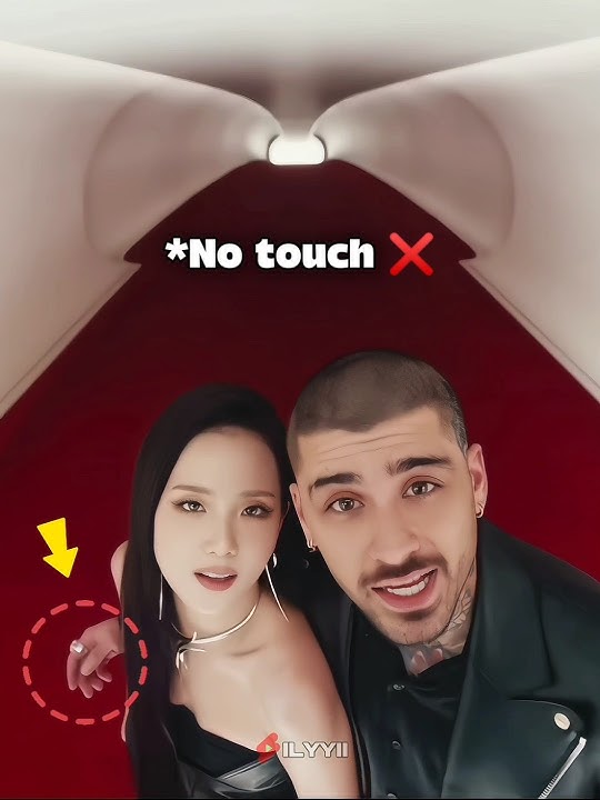 Zayn didn't touch jisoo💯 #shorts