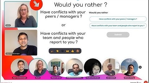 Episode #6 Extract 3 - Conflicts with peers or managers? What are you comfortable with?