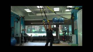 TRX Overhead Back Extension