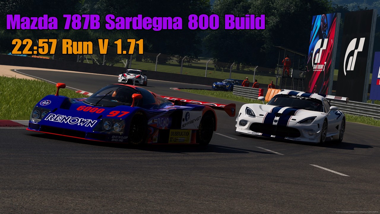 Mazda 787B Sardegna 800 Build V 1 71 - YouTube