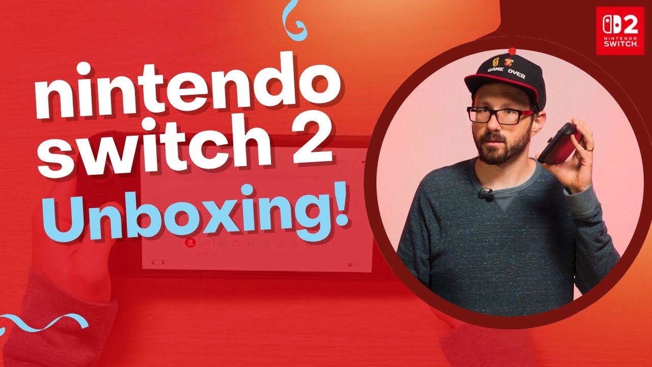 Nintendo Switch 2 Unboxing & Plugged into a Pro Camera?! |Videographer ...