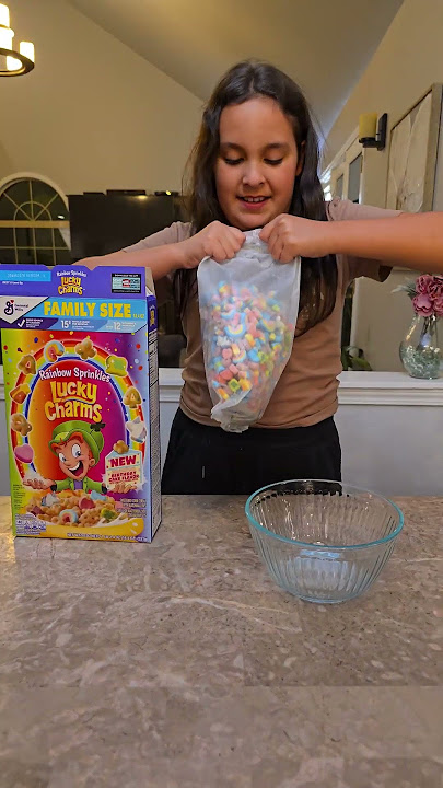 Lucky Charms has a secret #funny #food #shorts