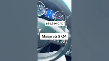 Luxury car under 40k#shorts#maserati#cars#ghibli#luxurycars#price