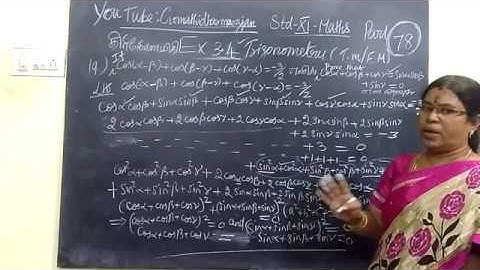 11-M Ex-3.4-19 Trigonometry T.M-E.M Gomathi dharmarajan