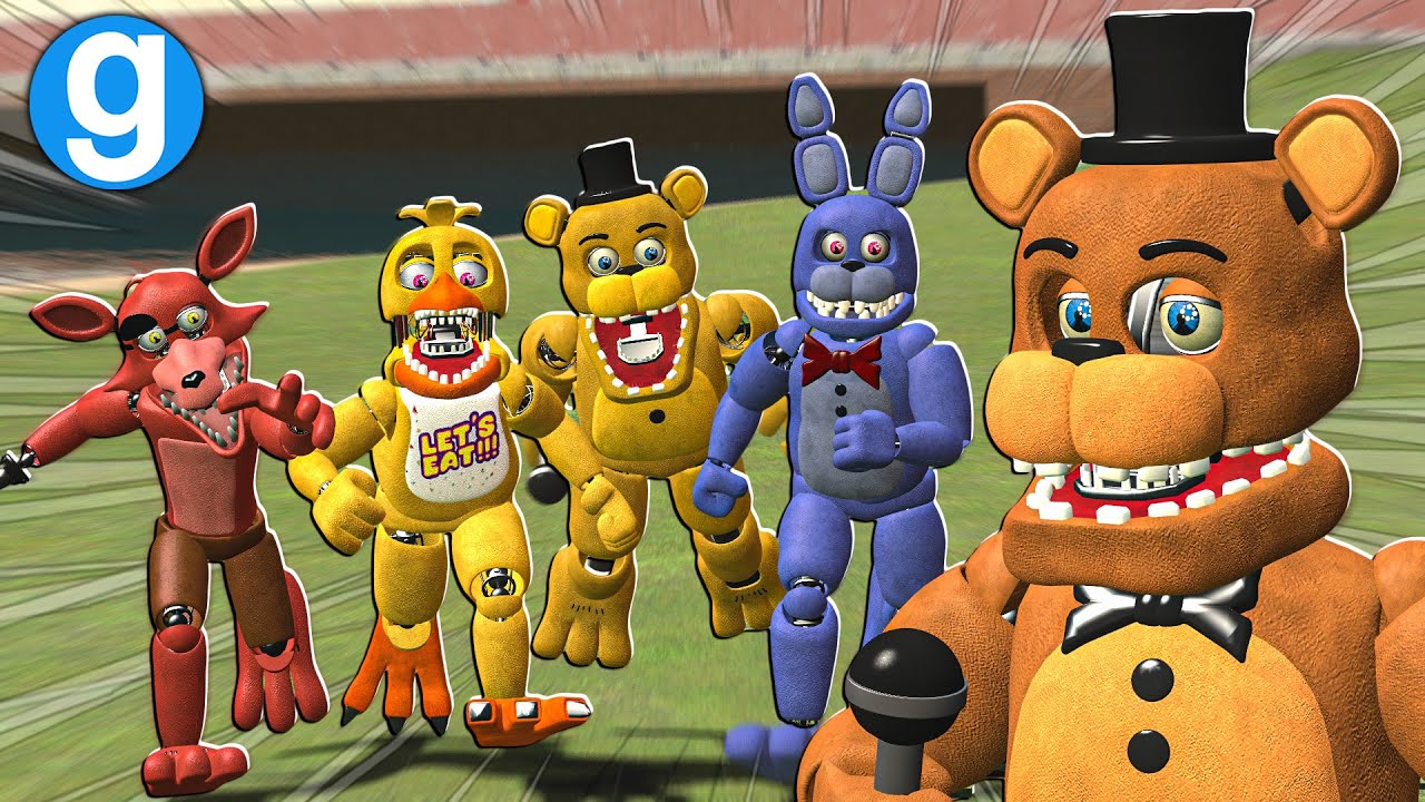 FNaF 2 Unwithered Animatronics: All Jumpscares! (Mod) 