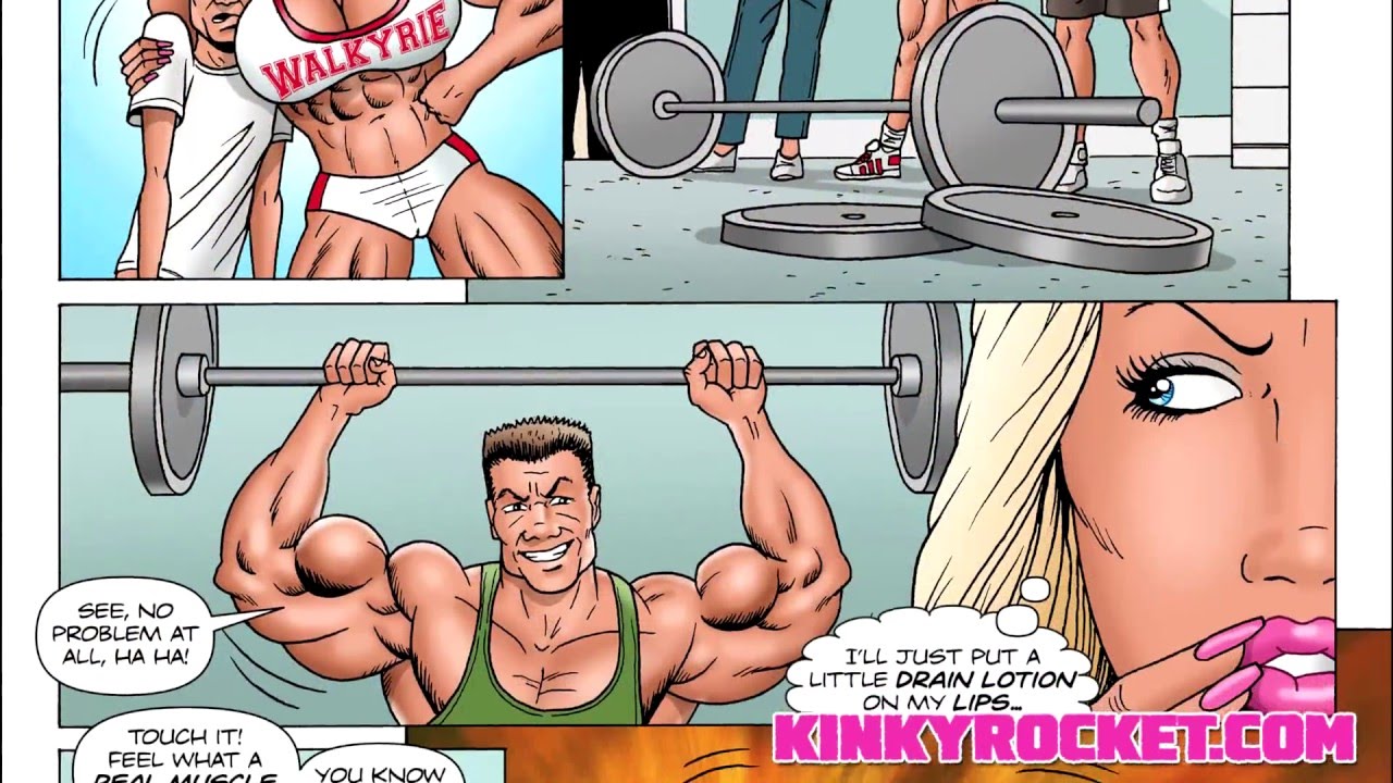 Female bodybuilding comics