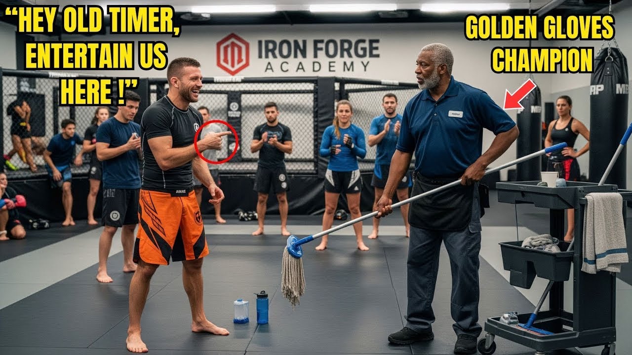 MMA Trainer Forced a Black Janitor Into the Ring — Then Got Knocked Out Cold in One Hit