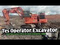 TES OPERATOR EXCAVATOR || expert hitachi 3600 - komatsu 5500