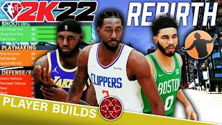 2K22 Most FUN REBIRTH Build Guide - Best ALL AROUND Build in NBA 2K22 !