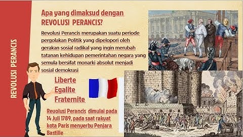 REVOLUSI PERANCIS - Runtuhnya Monarki Absolut Perancis [Materi Sejarah Kelas XI Peminatan SMA/MA]