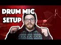 Simple MICROPHONE SETUP For Drum Recording