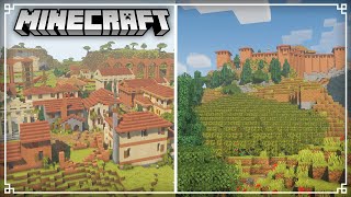 Finishing touches on my Tuscan City! |  Minecraft 1.16 Survival Lets Play