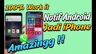 Cara ubah notifikasi Android jadi iphone | 100% work - almus screenshot 1