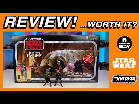 Star Wars The Vintage Collection Boba Fett's Starship | The Book
