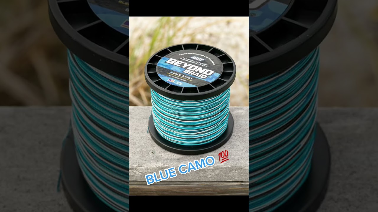 Camo lovers rejoice! braid moss & blue camo on sale  