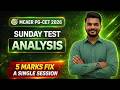 Sunday Test-3 Analysis MCAER PG-CET 2026 | Shocking Results Explained!