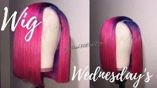 How to: Bubble Gum Pink Bob Unit (FAIL) 😂 | Wig Wednesday&#39;s