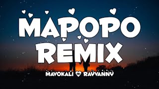 Mavokali - Mapopo Remix Commando (Lyrics) ft.rayvanny