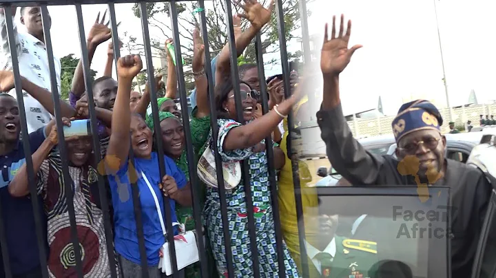 MOMENT PRESIDENT BOLA AHMED TINUBU ARRIVES IN LAGOS FROM FRANCE FOR SALLAH