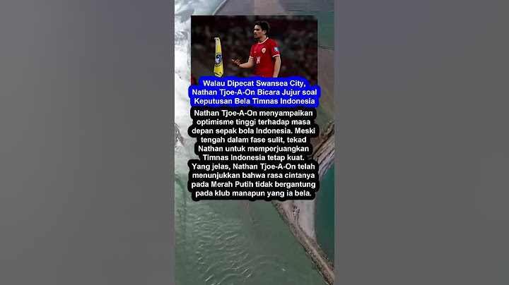 Nathan Tjoe-A-On Bicara Jujur soal Keputusan Bela Timnas Indonesia #shorts #shortvideo