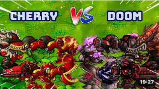 PvZ 1 Fusion 3.6 Challenges !!! Team Cherry Bomb Vs Team Doom Shroom | Who Will Win ???