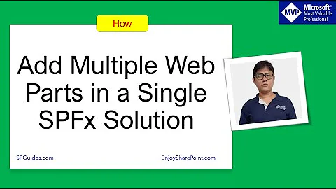 How to add new webpart in spfx solution (Add multiple web part to an existing SPFx solution)