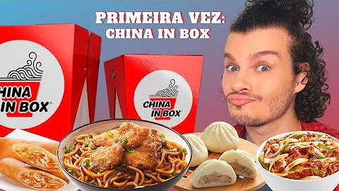 O que comer no China in Box?