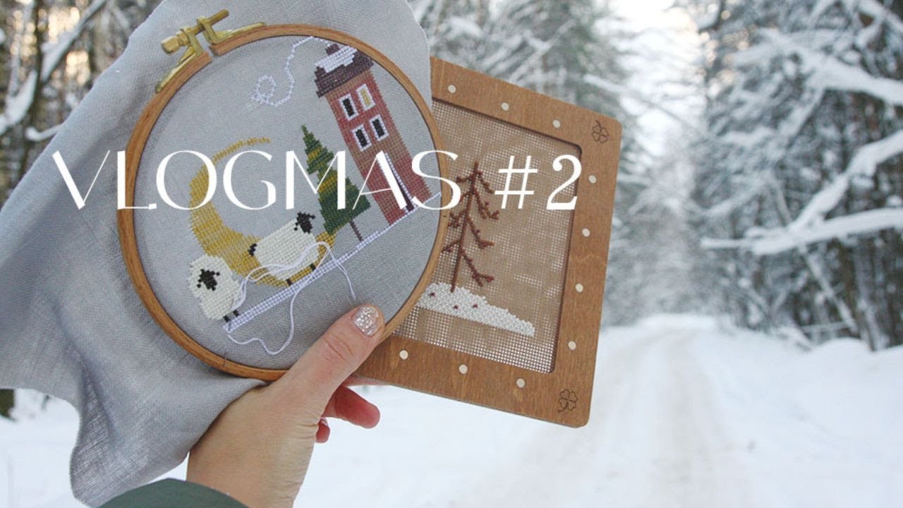 VLOGMAS 2 Сказочный лес, снегири, пайетки, лунные овечки и старый наивный Mill Hill YouTube