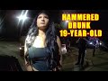 Drunk 19-Year-Old Blows 0.20% BAC - Her Dad is Not Happy