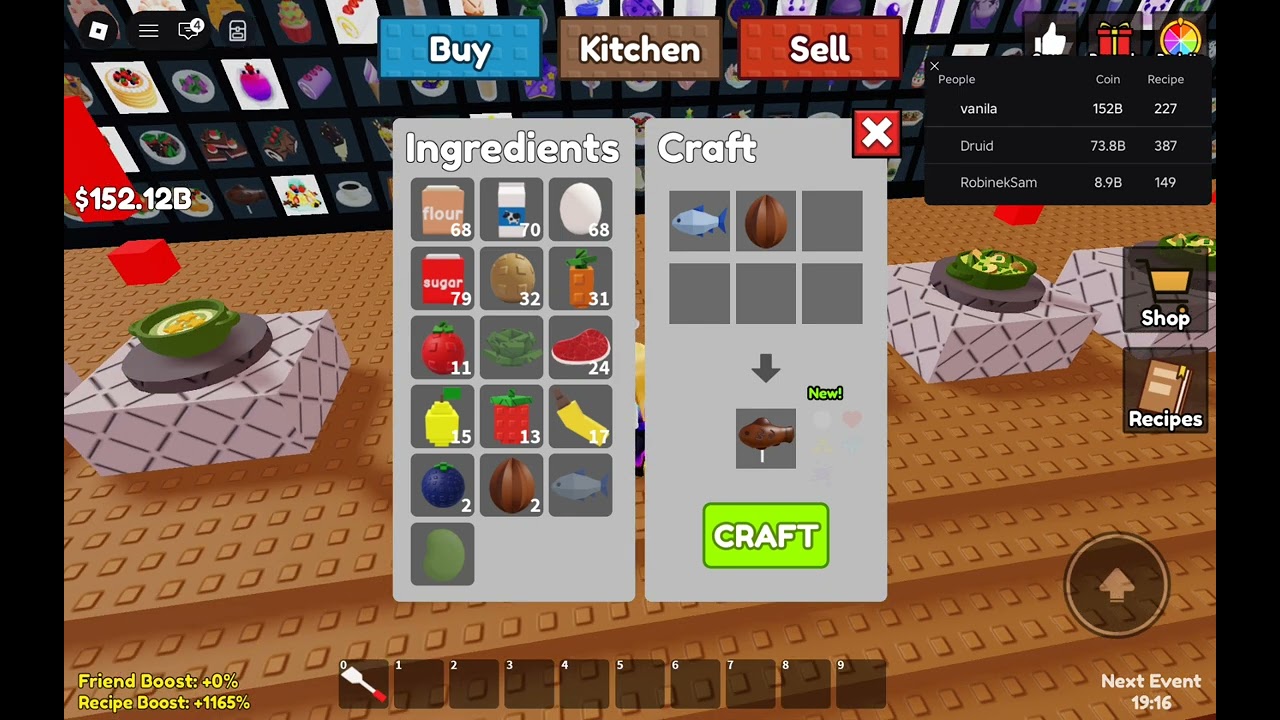 Craft food Recipes!