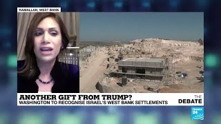 'US policy on Israeli settlements is intended to boost Trump's 2020 bid'