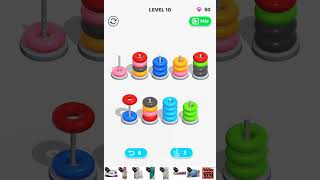 Colour Hoop Stack level 10#games
