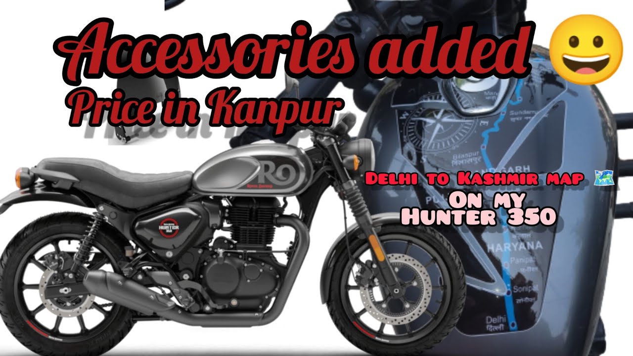 Hunter 350 accessories 😀 added Hunter 350 Accessories wind sheild