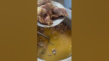 Thumbnail of Sebelum jadi gulai, daging di masak hingga empuk di sate hotpler legenda karangploso