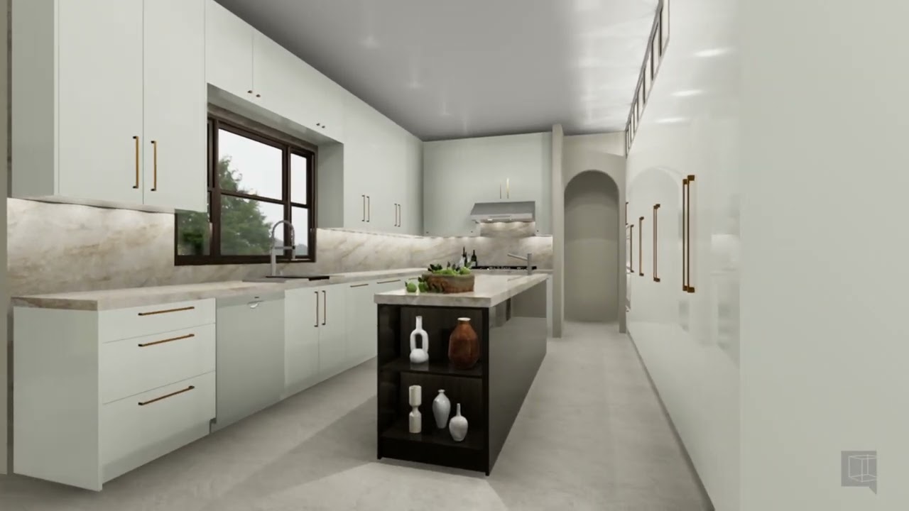 High Gloss Acrylic Kitchen & Bar