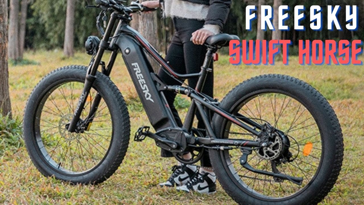 FREESKY Swift Horse 1000W Fat Tire Electric Bike YouTube