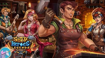Shop Heroes Legends Craft & Design gameplay