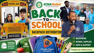 ICNA Relief Houston Back to School Backpack Distribution | Supporting Students & Families
