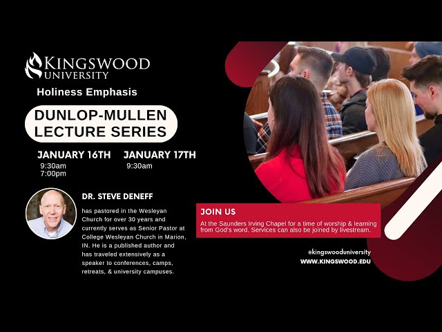 Dunlop-Mullen Holiness Emphasis Week 2024: Tuesday Evening