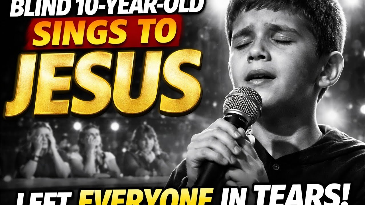 A Blind 10-Year-Old Sang to Jesus on AGT… The Entire Theater Broke Down in Tears