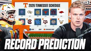 Tennessee Vols 2026 Record PREDICTION