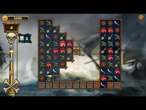 Letu0027s Play: Match 3 Pirates! Heir to Davy Jones - First 10 Levels (No Commentary)