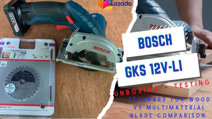 Bosch Professional 06016A1002 GKS 12V-26 cordless circular saw 12V Solo  excl. batteries and charger in L-boxx