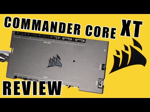 Corsair iCUE Commander CORE XT - HOW TO connect and setup