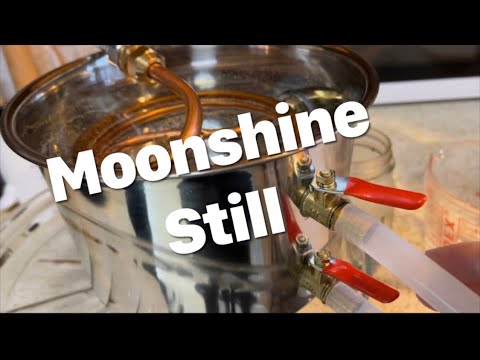 Video: Finnish moonshine still with dry steamer