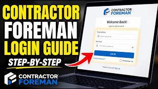 How to login to Contractor Foreman for scheduling rehab tasks - Step By Step screenshot 4
