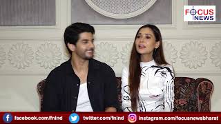 SARA KHAN &amp; KRISH PATHAK INTERACTION FOR SONG QUOBOOL HAI SE SAAT PHERE TAK #FocusNews #Viral #Bolly