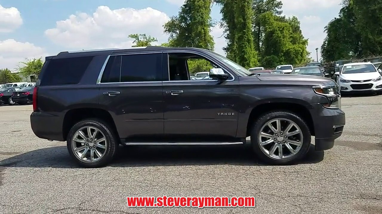 SOLD - NEW 2017 CHEVROLET TAHOE 4WD 4DR PREMIER at Steve Rayman Chevrolet New 
